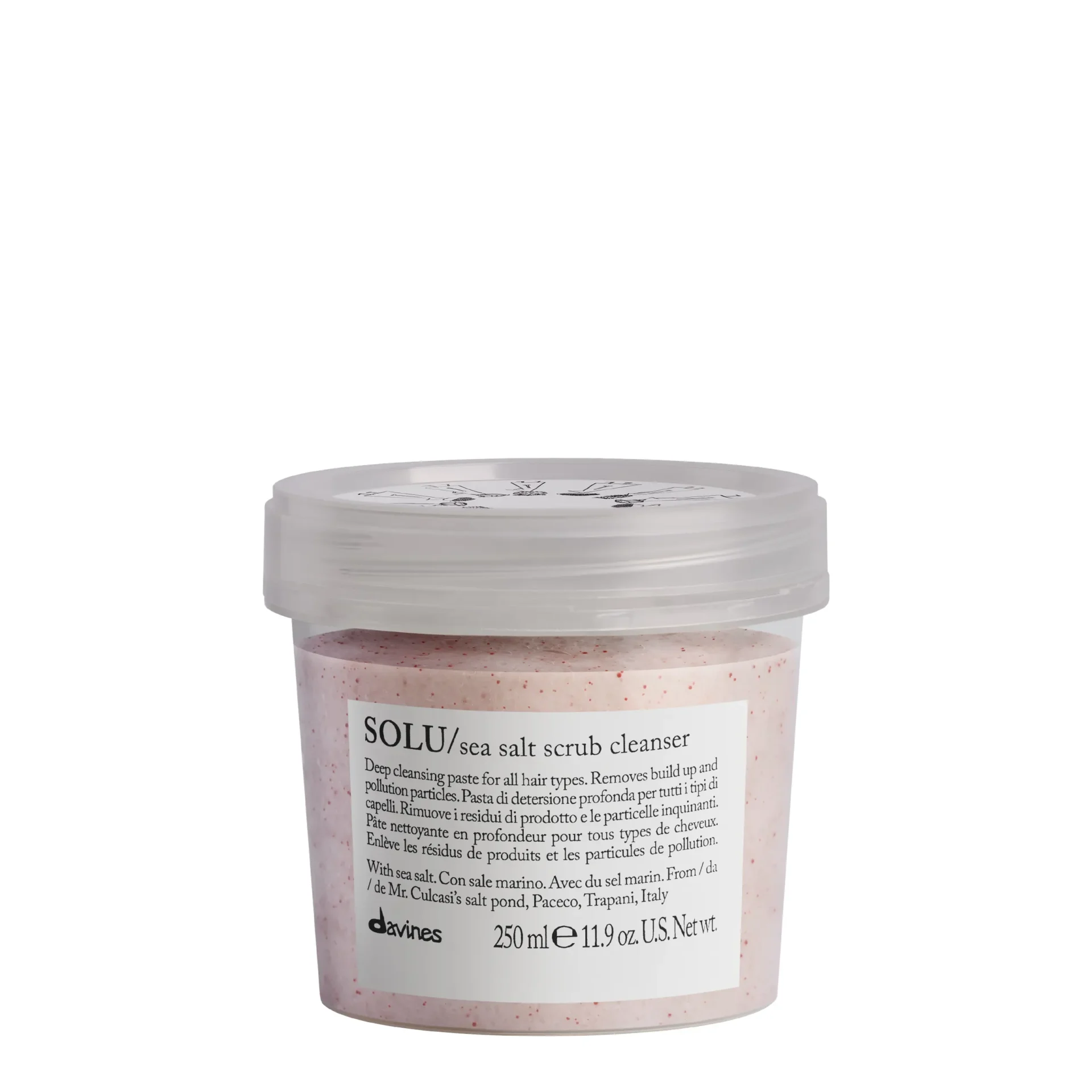 Davines Essential Haircare SOLU Sea Salt Scrub Cleanser