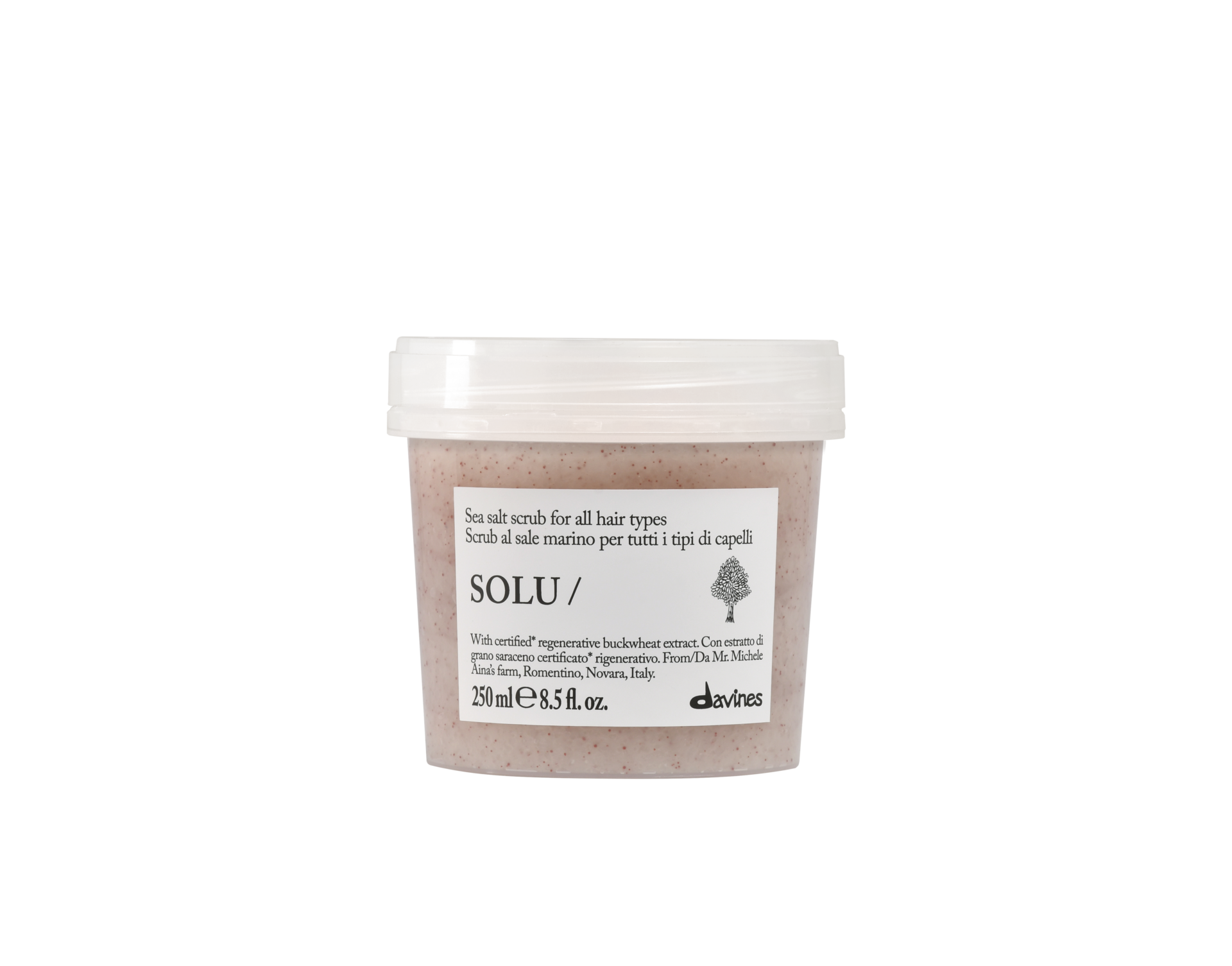 Davines Essential Haircare SOLU Sea Salt Scrub Cleanser